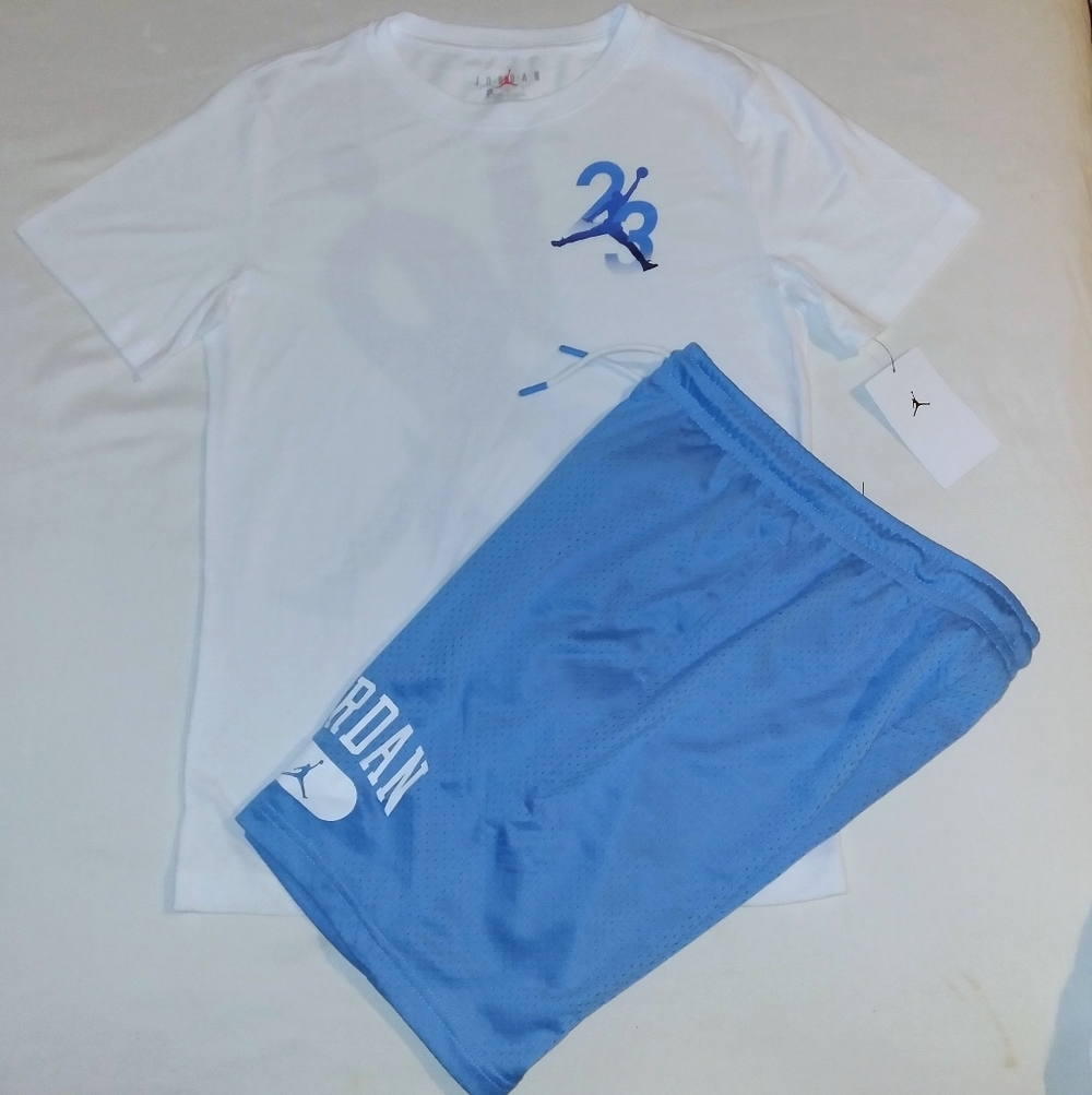 Jordan Boys Youth 2pc Short Set- Large